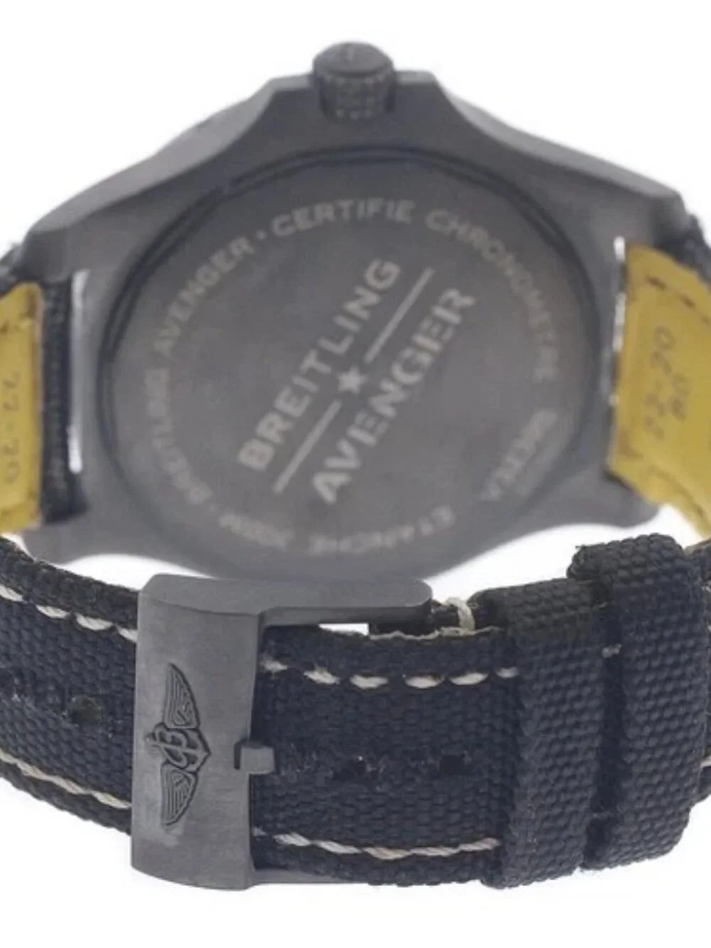 BREITLING Avenger GMT 45 Night Mission V32395 black Dial Automatic Men's_965552